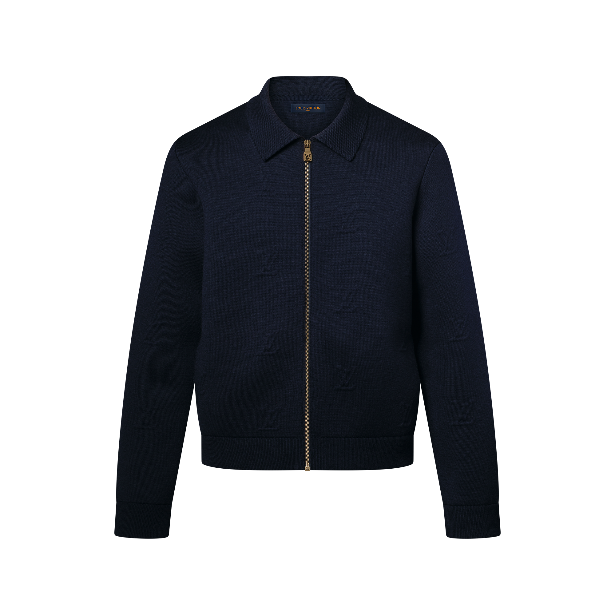 希少 Louis Vuitton 上質ウール ショート丈 コート ブルゾン 黒 希少 Louis Vuitton 上質ウール ショート丈 コート ブルゾン 黒 希少